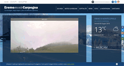 Desktop Screenshot of eremomontecarpegna.it